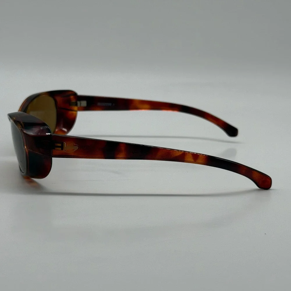 Smith Nice Doggie Sunglasses Womens Tortoise Brown Vintage Lens Wrap Oval